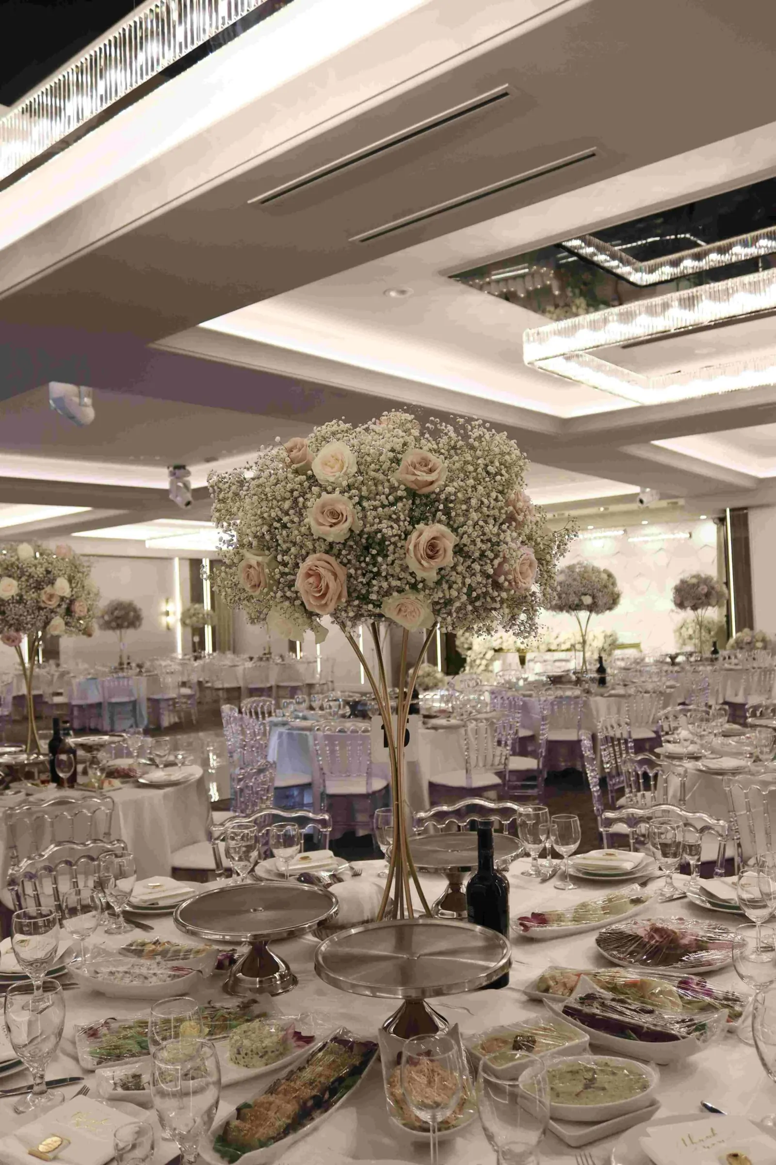 Catered dish served at Cielo Banquet Hall